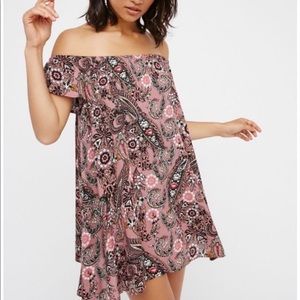 Free People, Harper printed slip, Size M